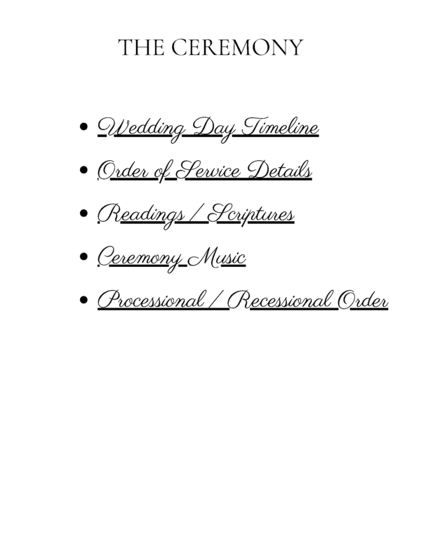 Digital Wedding Planner with Private Label Rights + resell rights - Image 15