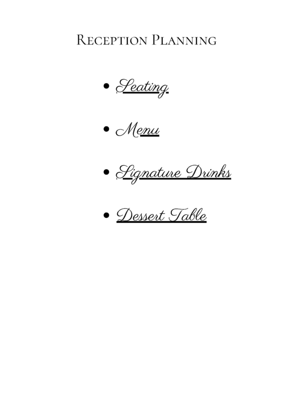 Digital Wedding Planner with Private Label Rights + resell rights - Image 17