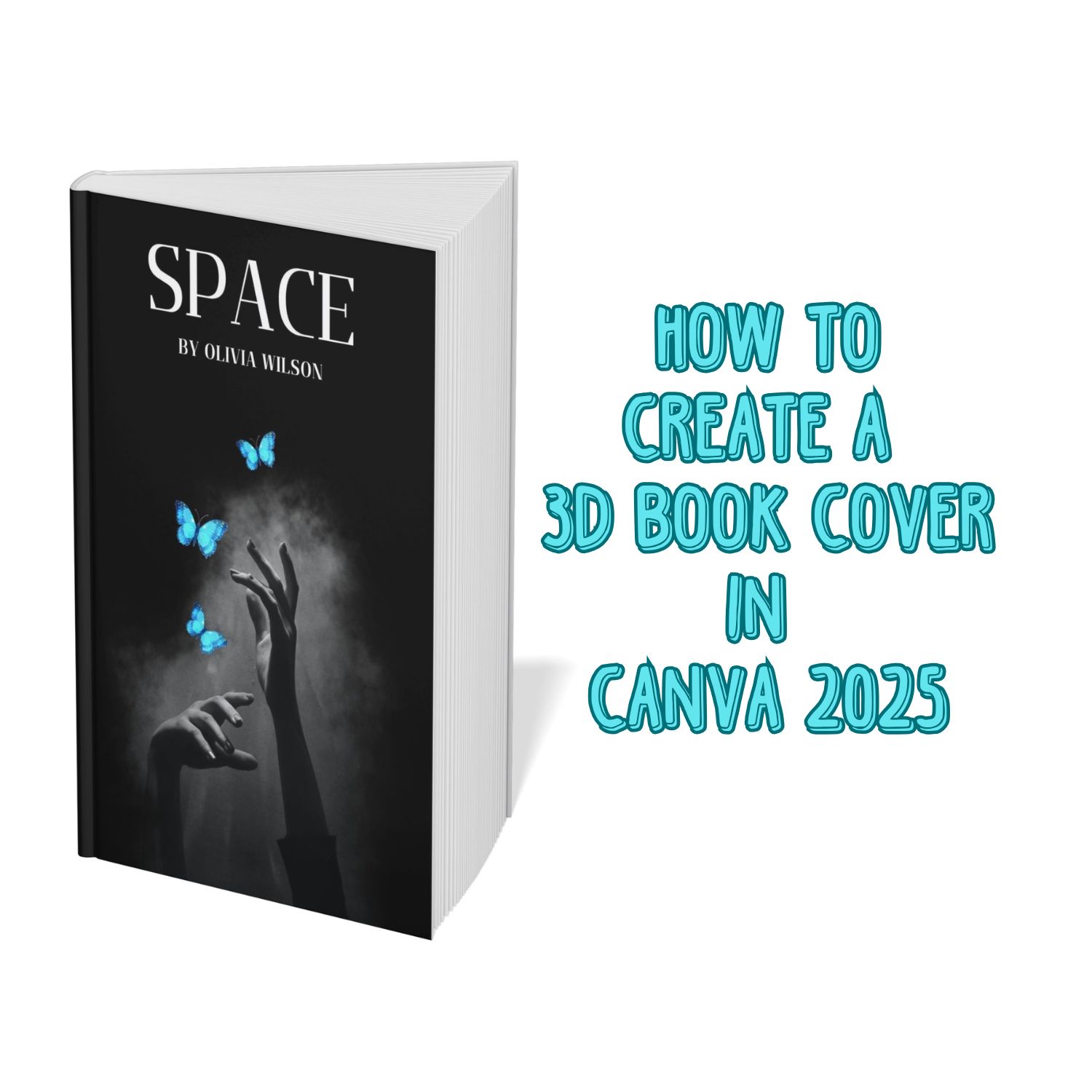 digital course master, create a canva book cover for display